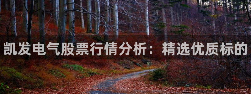 okooo澳客：凯发电气股票行情分析：精选优质标的