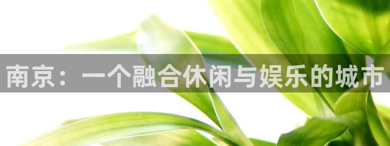 okooo澳客5：南京：一个融合休闲与娱乐的城市